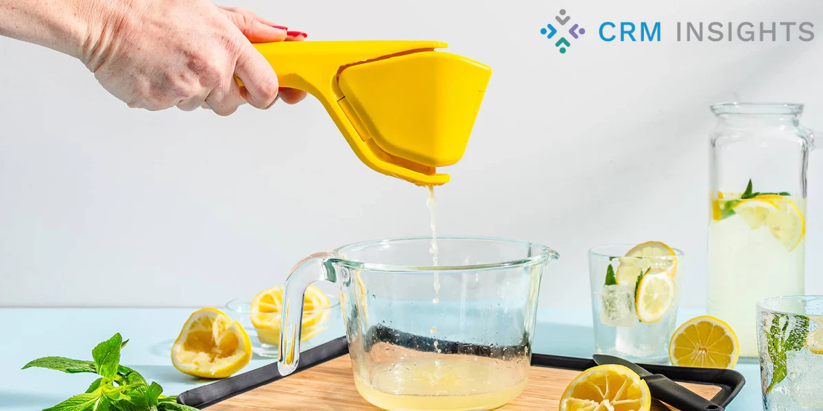 Fresh lemons and a Fluicer — CRM Insights gift